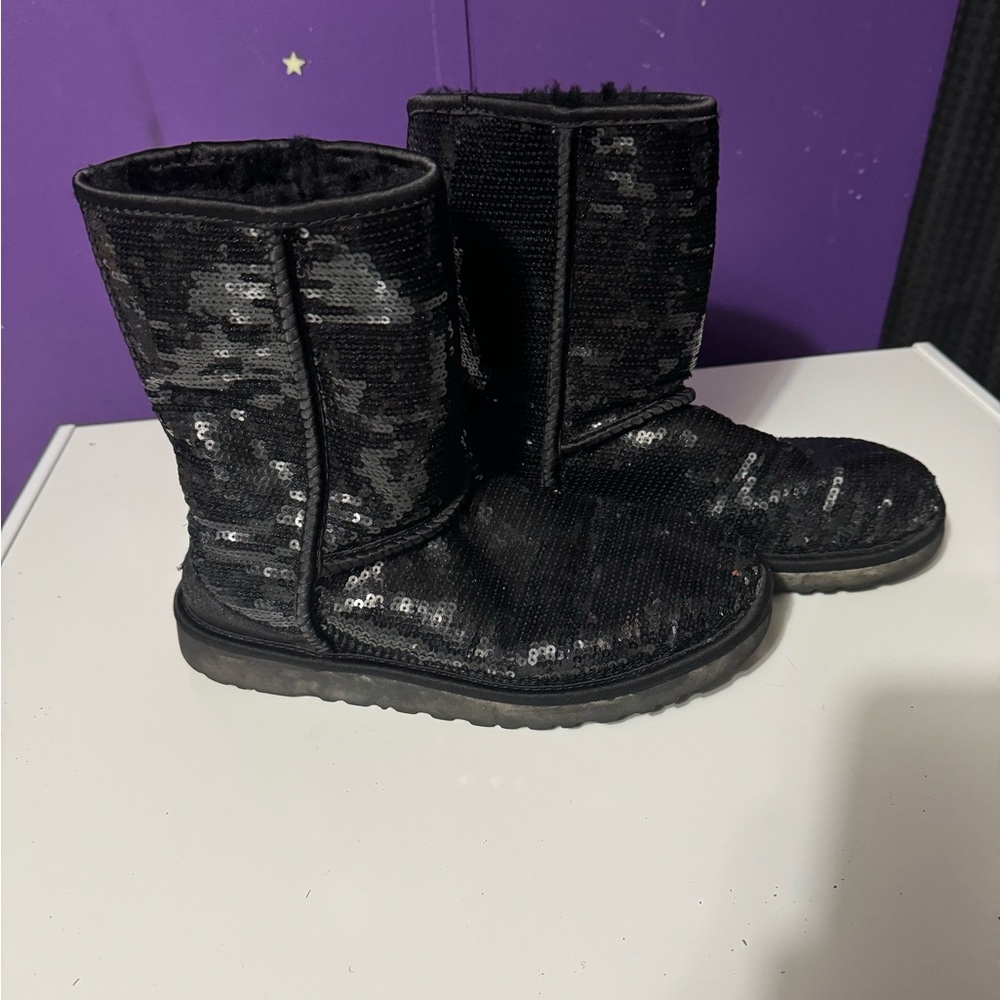 Sequin Ugg boots